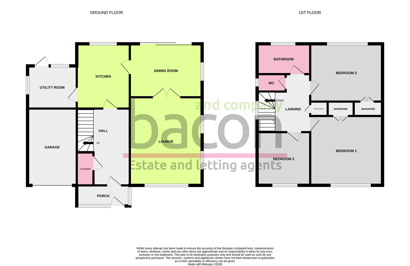 Floor Plan | House - Detached | Offington Drive, Worthing | For Sale